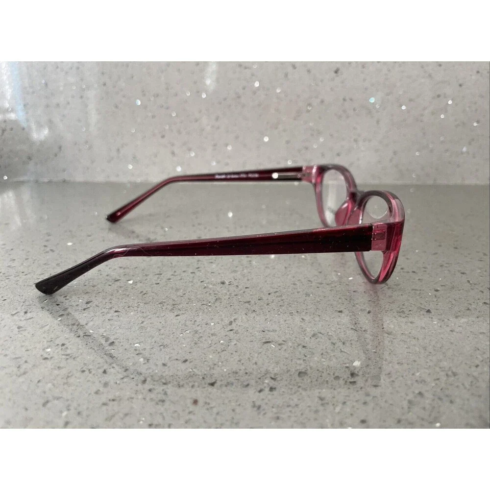 Parade Eyewear 1711 PLUM 52-16-135 Plum Full Rim Eyeglasses Frames Only PQ1711